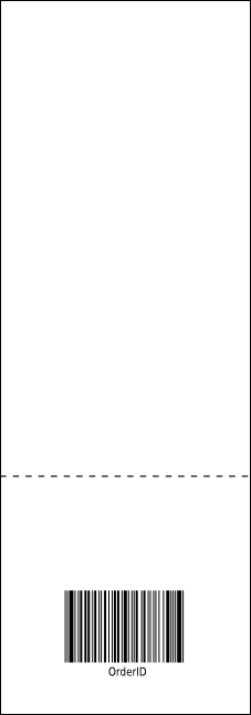 Royal Raffle Ticket Product Back