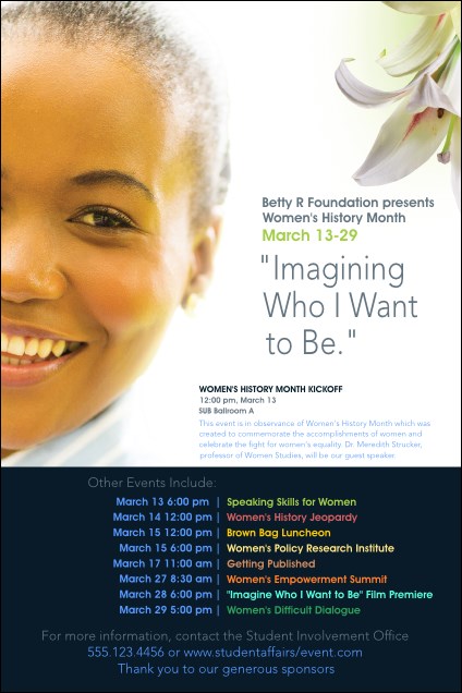 Women's Expo 4 Poster Product Front