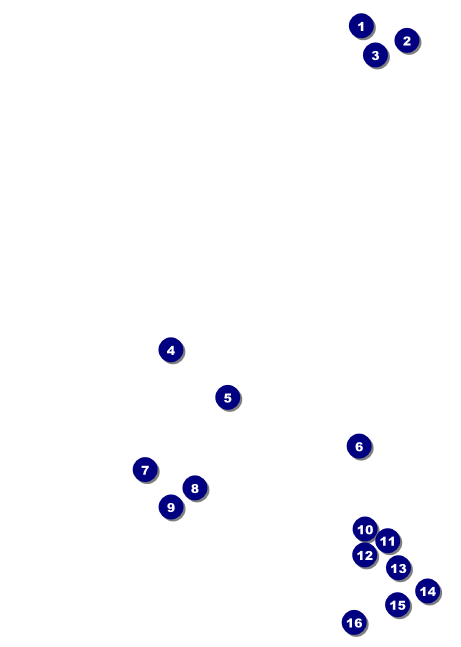 Chinese New Year Goat Postcard Front Field Markers