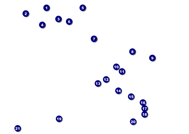 Fun Run Postcard Front Field Markers