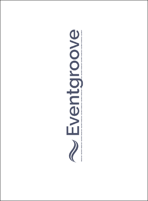 All Purpose Blue Invitation Product Back