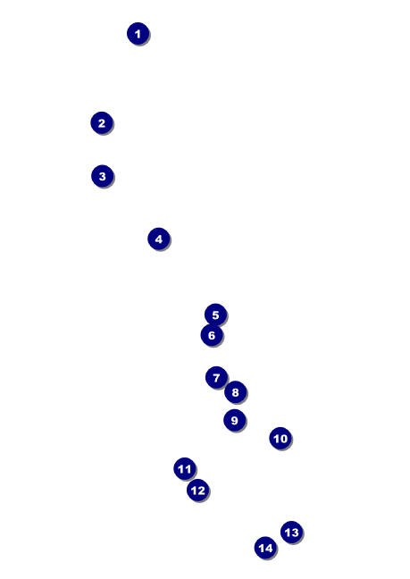 Climbing Postcard Front Field Markers