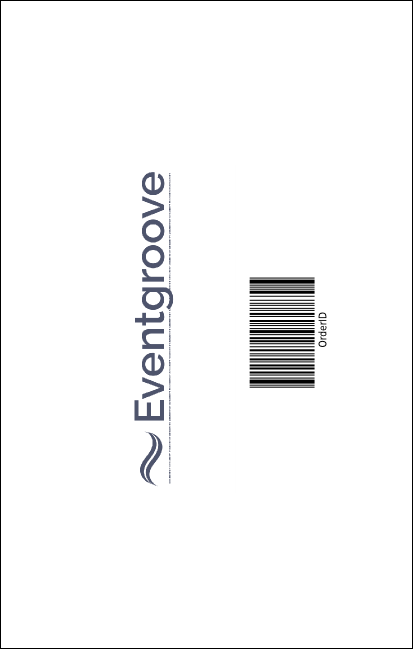 Track and Field VIP Event Badge Medium Product Back