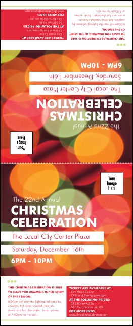 Holiday Lights Table Tent