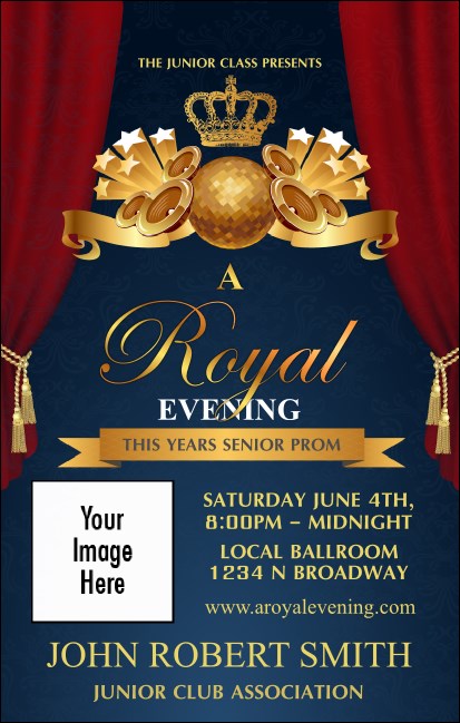 Royal VIP Event Badge Medium