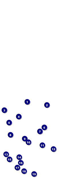 Pink Ribbon Table Tent Front Field Markers
