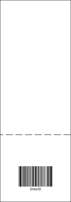 Big Logo Turquoise Reserved Event Ticket Product Back