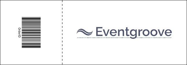 Hockey Badge Red Reserved Event Ticket Product Back