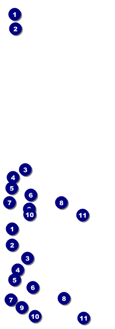 Night Club Neon Reserved Event Ticket Front Field Markers