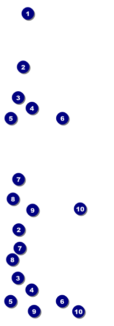 Billiards Reserved Event Ticket Front Field Markers