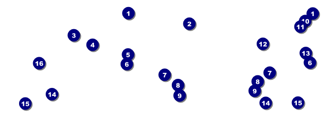 Christmas Ornament Purple Reserved Event Ticket Front Field Markers