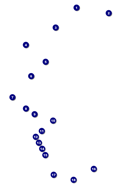 All Purpose buildings Black and White Flyer Front Field Markers