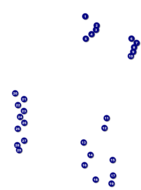 Fall Geometric Flyer Front Field Markers