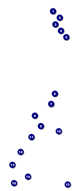 Fall Geometric VIP Pass Front Field Markers