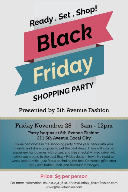 Black Friday Sale Poster