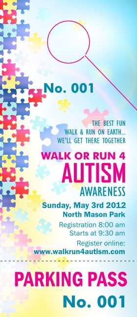 Autism Awareness Hang Tag