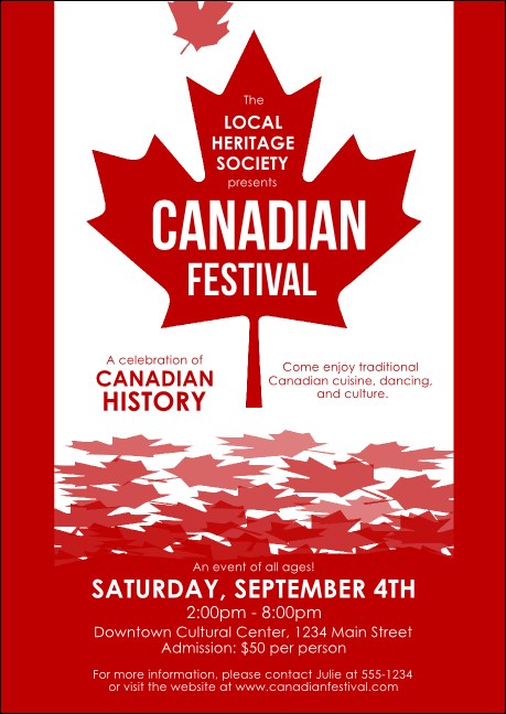 Canada  Postcard Mailer Product Front