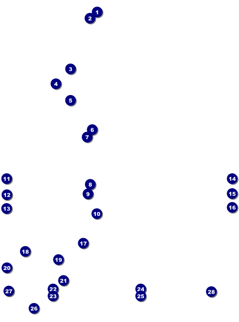 Football Lights Flyer Front Field Markers