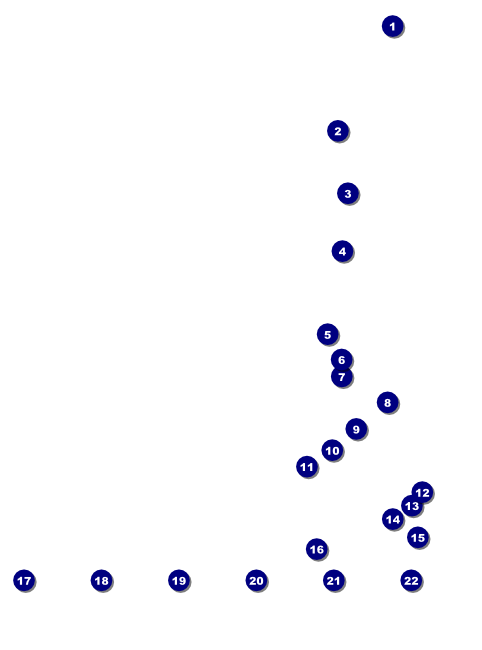 Rugby Tournament Image Flyer Front Field Markers