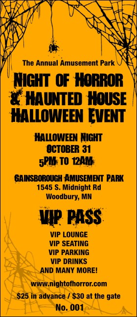 Spider Web VIP Pass