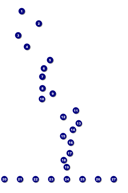 Cool Christmas Poster Front Field Markers