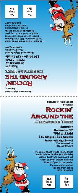 Cool Christmas Table Tent