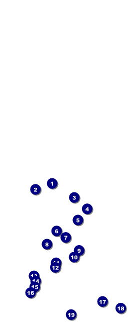 Reggae Table Tent Front Field Markers