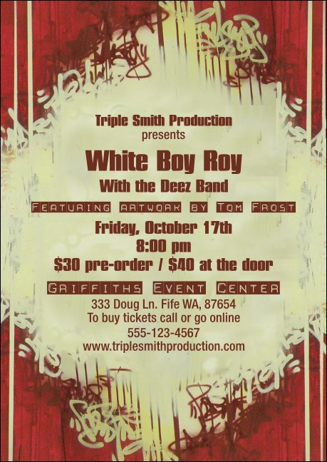 Hip Hop Postcard Product Front