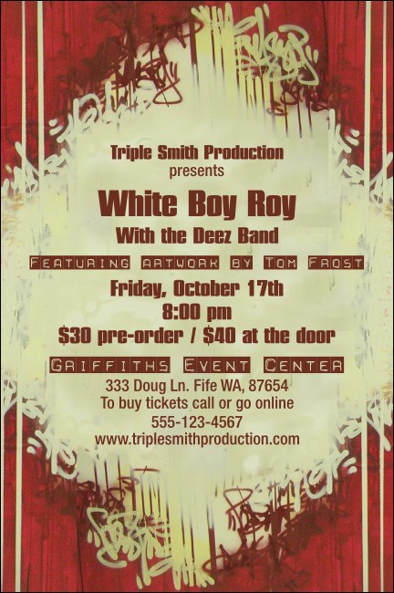 Hip Hop Poster Product Front