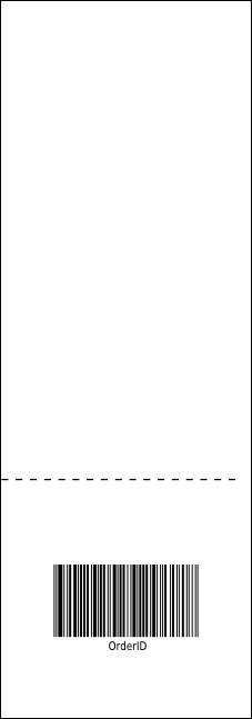 Valentine's Dinner Date  Raffle Ticket Product Back