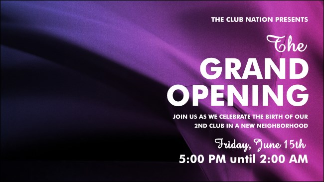 Fractal Wave Facebook Event Cover