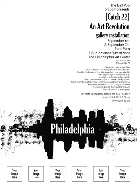 Philadelphia BW Flyer Product Front