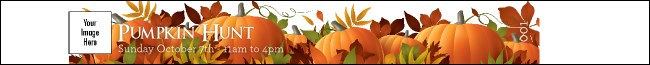 Pumpkin Patch Premium Synthetic Wristband Product Front
