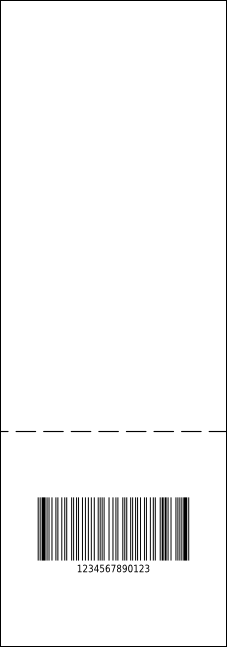 Your Photo Concert QR Event Ticket Product Back