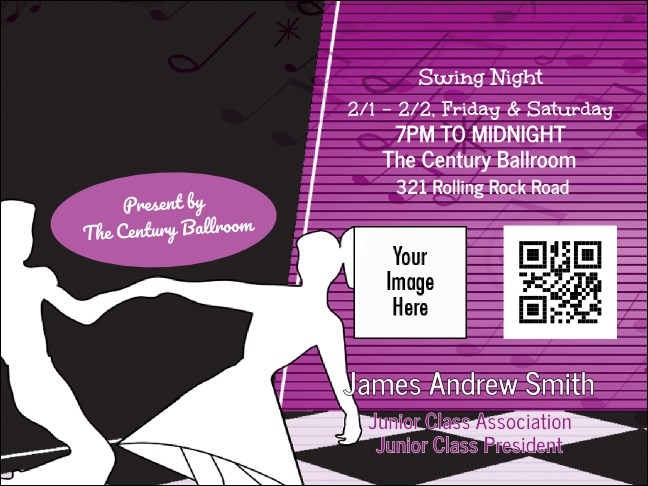 50s Swing Dance Economy Event Badge