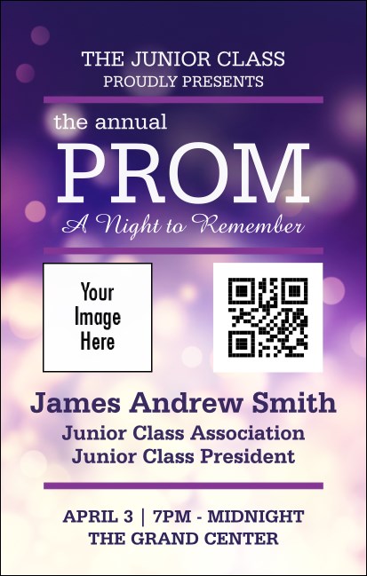 Abstract Lights VIP Event Badge Medium V2