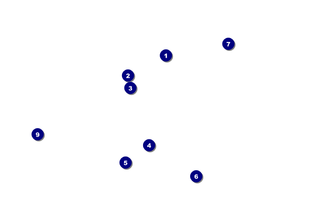 All Purpose Colorful Abstract VIP Event Badge Medium Front Field Markers