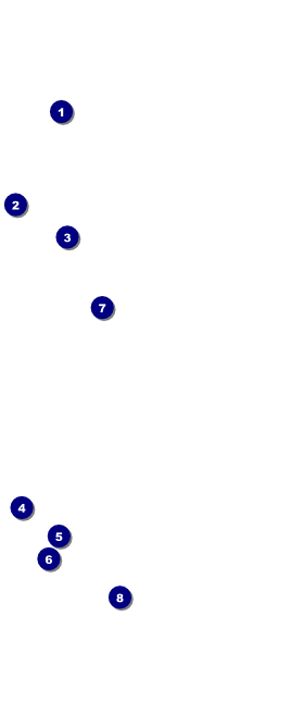 All Purpose Colorful Abstract VIP Event Badge Large Front Field Markers