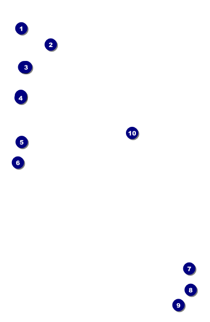 Basketball Court VIP Event Badge Small Front Field Markers