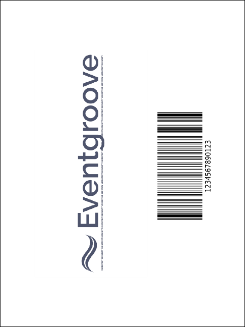 Alternative Music Economy Event Badge Product Back