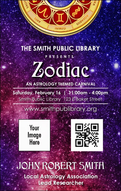 Astrology VIP Event Badge Medium