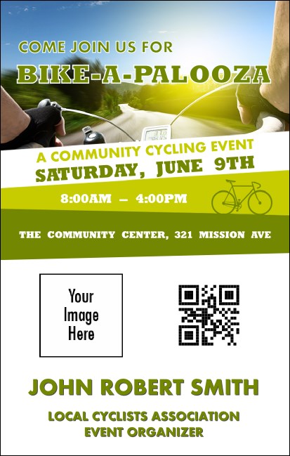 Bike VIP Event Badge Medium Product Front