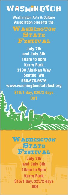 Washington General Admission Ticket