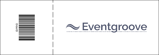 Hockey Faceoff Event Ticket Product Back