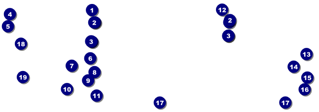 Art Canvas Event Ticket Front Field Markers