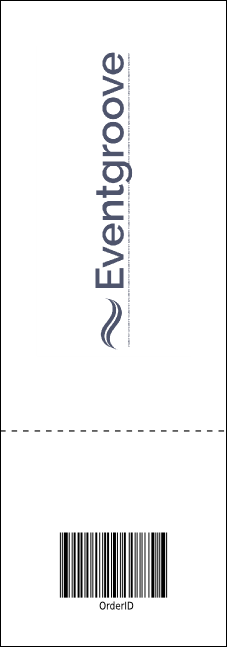 MMA Old School Event Ticket Product Back