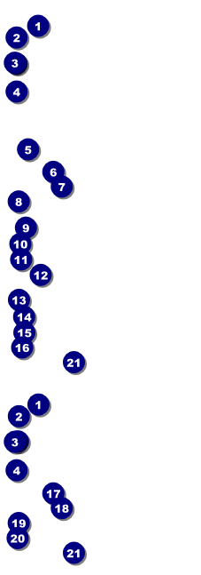 Sunrise Clouds Event Ticket Front Field Markers
