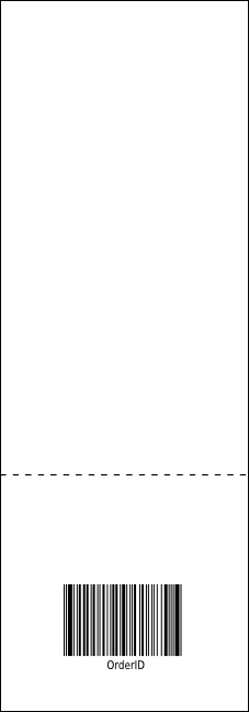 Football Blue Event Ticket Product Back