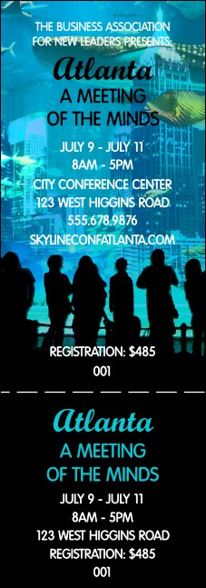 Atlanta General Admission Ticket Product Front