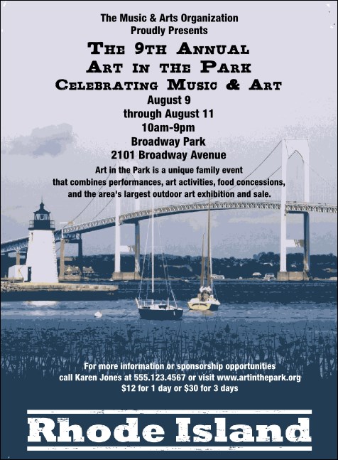 Rhode Island Invitation Product Front